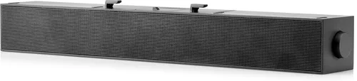 Hp S101 Speaker Bar Barra De Sonido Usb Para Monitor - 2.5W Rms - Usb Plug And Play - Frecuencia 140Hz‑20Khz - Line In Y Puerto De Auriculares – Color Negro
