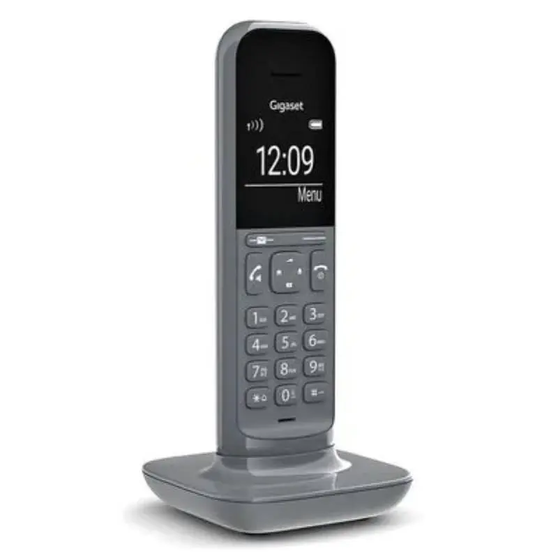 Gigaset CL390 Inalámbrico DECT Teléfono Fijo Gris
