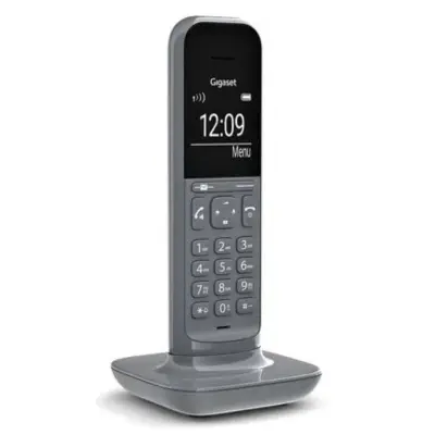 Gigaset CL390 Inalámbrico DECT Teléfono Fijo Gris