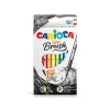 Carioca Rotulador Super Brush Punta Pincel Colores Surtidos Estuche 10 Unidades