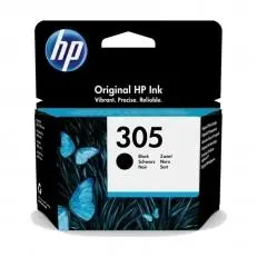 HP Tinta Negra Nº 305 para DeskJet 2300, 2700, Plus 4100, Envy 6000, Pro 6400, 4210E