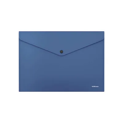 ErichKrause Fizzy Classic Portadocumentos A4 Plástico Opaco Textura Rugosa Azul