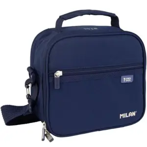 Milan Bolsa Isotérmica Porta Alimentos 3 Recipientes 3.5L Azul Marino