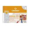 Canson Bloc Dibujo Basik Espiral 20H A4+ 150gr Microperforado Pack 10 Ud Blanco Natural