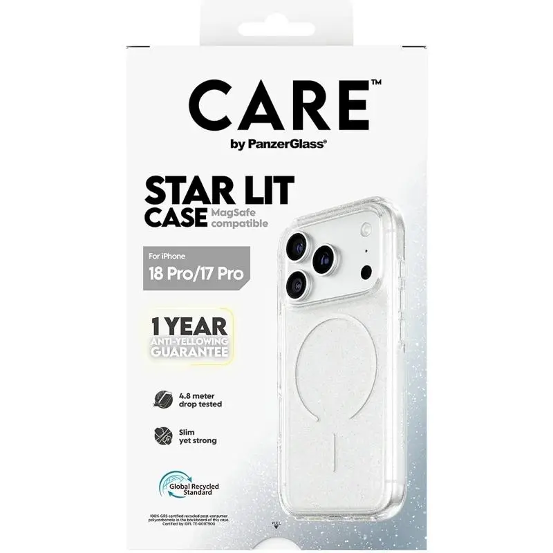 PanzerGlass Care Urban Case Star Lit MagSafe para iPhone 18 Pro y 17 Pro