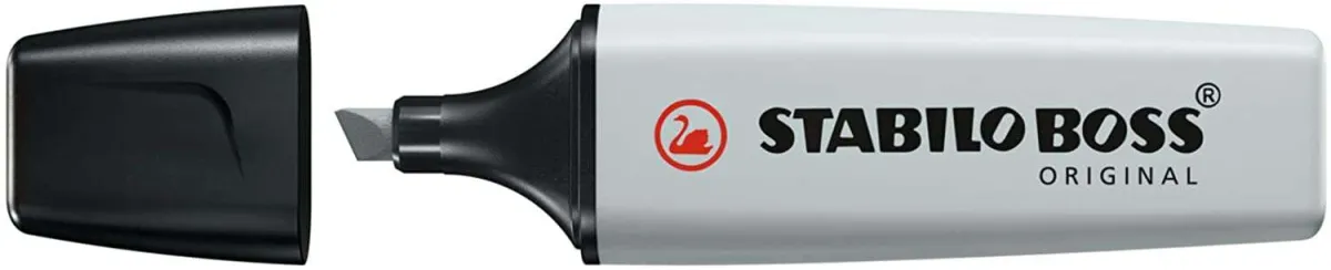 Stabilo Marcador Fluorescente Boss Original Gris Polvoriento