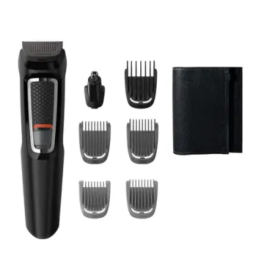 Philips Multigroom Series 3000 7 en 1 para Cara y Cabello con 7 Herramientas