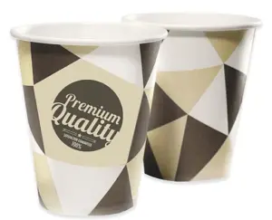 Maxi Products Vaso Cartón 250cc Para Bebidas Calientes Pack de 50 Unidades