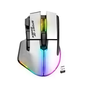 Spirit Of Gamer Ratón Inalambrico Pro M5 Blanco