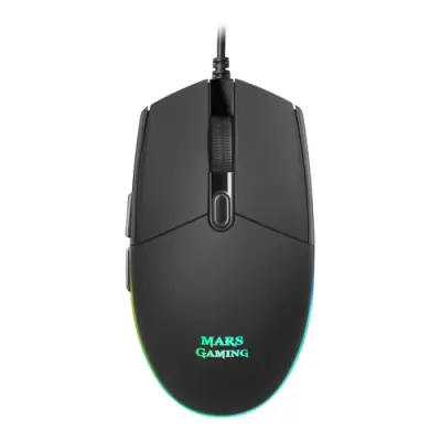 Mars Gaming Mouse MMG RGB 3200 DPI 6 Botones Iluminación