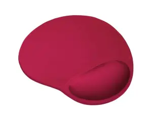 Trust Alfombrilla Bigfoot Gel Roja con Base Antideslizante