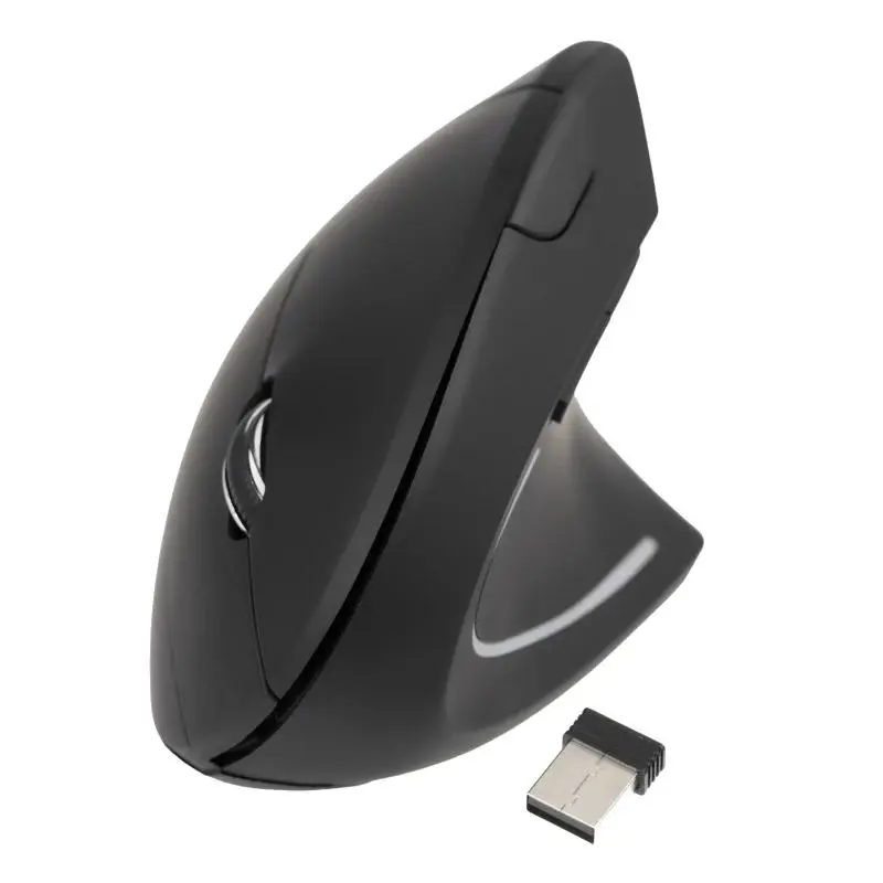 Tooq Raton Inalambrico Ergonomico 3200dpi 6 Botones Color Negro