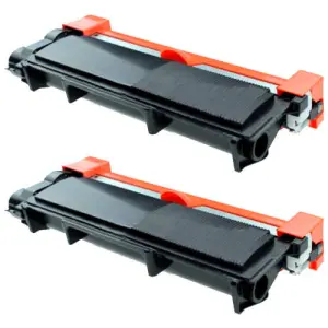 Brother TN2320/TN2310 Pack de 2 Cartuchos de Tóner Negro Genéricos
