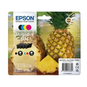 Epson 604 Pack de 4 Cartuchos de Tinta Originales para Impresoras