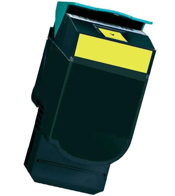 Lexmark Cartucho de Tóner Genérico Amarillo Reemplaza 78C2XY0/78C2XYE/78C20Y0