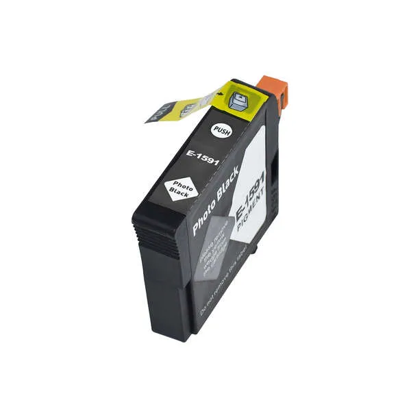 Epson T1591 Negro Photo Cartucho De Tinta Pigmentada Generico - Reemplaza C13T15914010