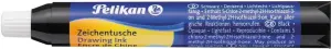 Pelikan Pipeta de Tinta China 9ml Negra para Dibujo y Caligrafía Resistente al Agua