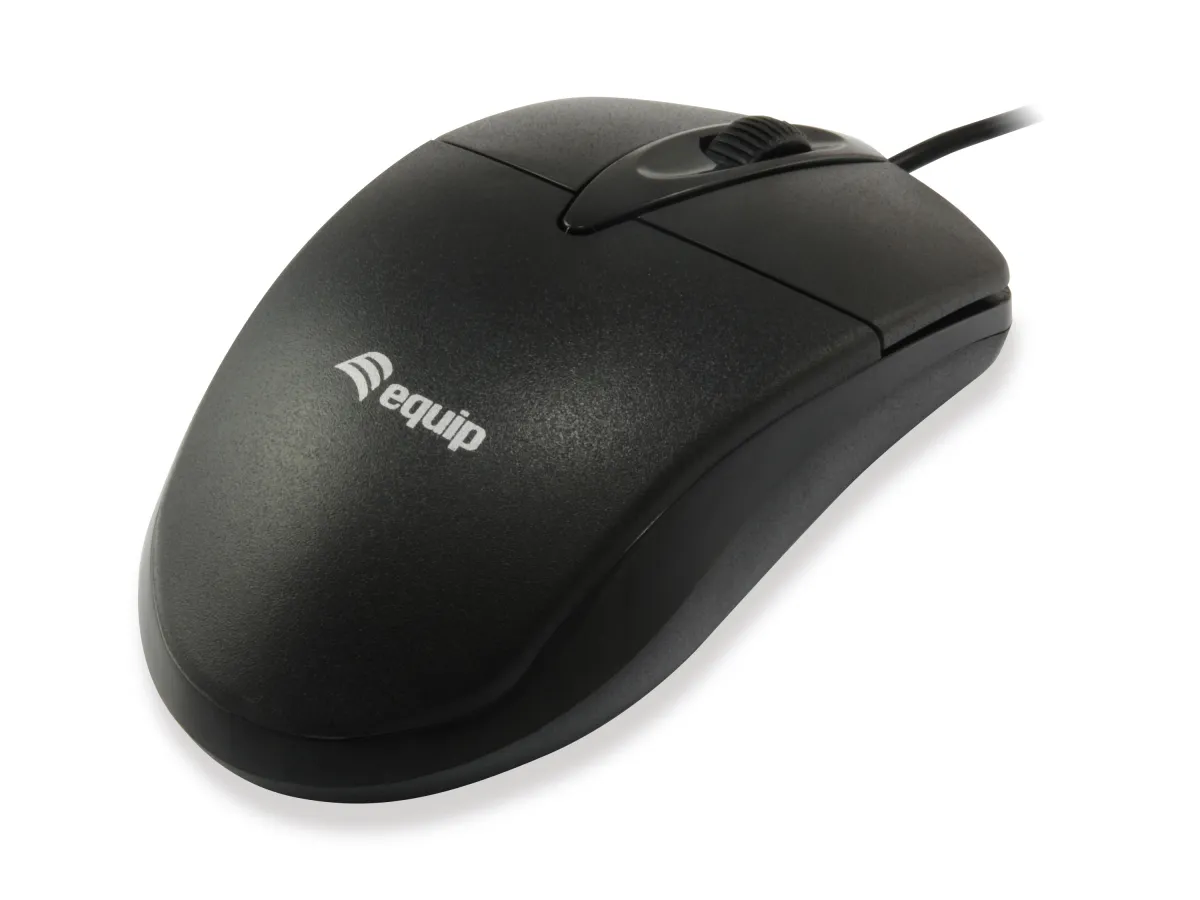 Mouse Equip Life 3 Botones Óptico Usb Negro 1000Dpi