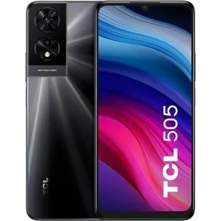 Tcl 505 Smartphone Pantalla 6.75" - 6Gb - 256Gb - Camara 50Mp - Bateria 5010Mah - Admite Carga De 10W - Color Gris Oscuro