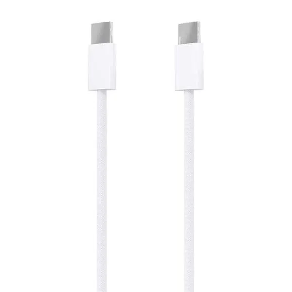 Aisens Cable USB 2.0 3A 60W Tipo USB-C/M a USB-C/M Blanco 1,0m
