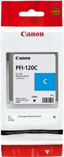 Canon PFI120 Cartucho de Tinta Original Cyan
