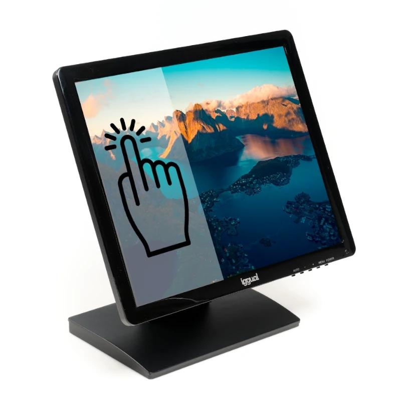 Iggual Monitor Táctil Resistivo 17" Usb Vga Hdmi