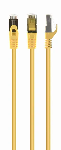 Gembird Cable de Red Amarillo Cat6a S/FTP 5M LSZH
