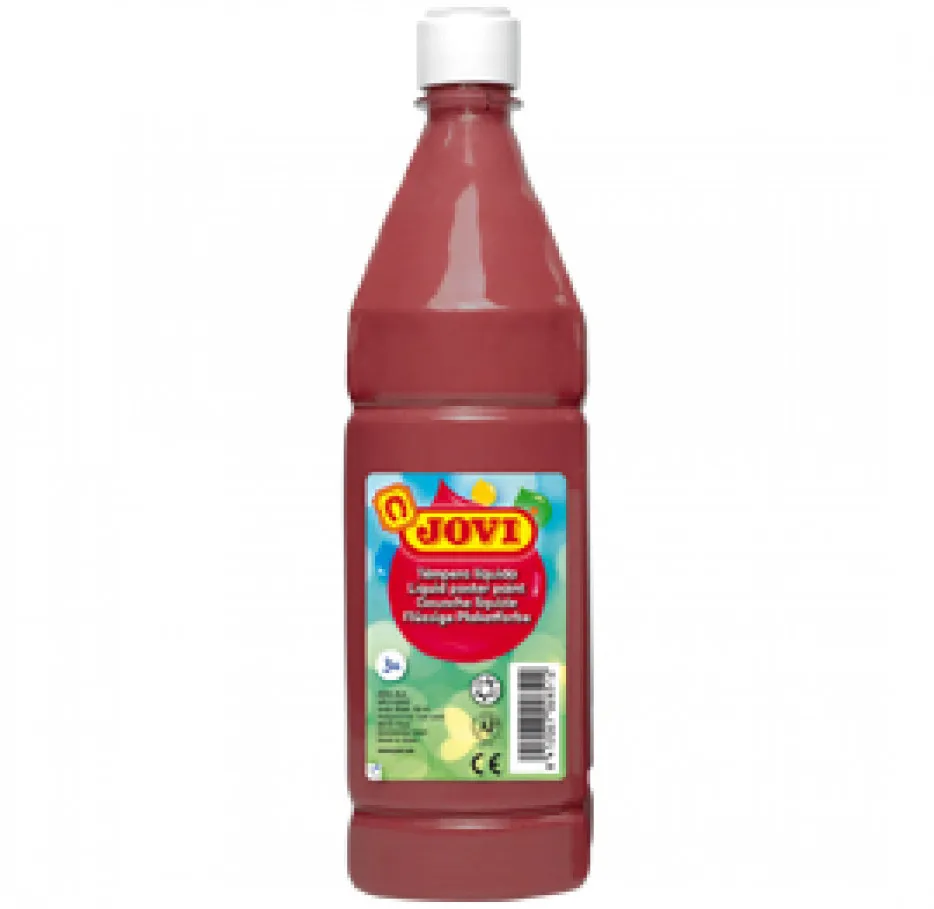 Jovi Témpera Líquida Marrón 1000ml