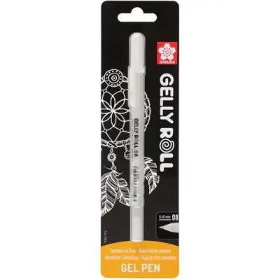 Talens Gelly Roll Bolígrafo Gel 08 Blanco Blíster 1 Ud