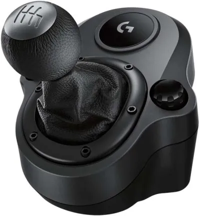 Logitech Driving Force Shifter Palanca de Cambios 6 Velocidades Compatible PS4, Xbox One y PC