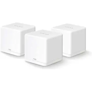 Mercusys Halo H30G Sistema Wi-Fi Mesh AC1300 Dual Band - 3 Unidades Halo - Cobertura hasta 260 m² - Roaming sin Interrupciones