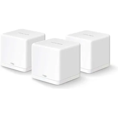 Mercusys Halo H30G Wi-Fi Mesh AC1300 Dual Band - 3 Unidades - Cobertura 260 m²
