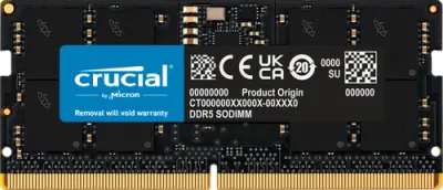 Sodimm Ddr5 16Gb 5600Mhz Crucial Ct16G56C46S5