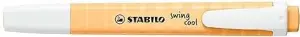 Stabilo Swing Cool Marcador Fluorescente Pastel Naranja Pálido Cuerpo Plano Punta Biselada 1-4mm