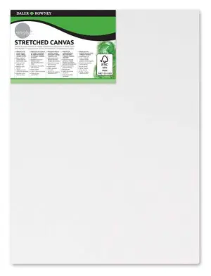 Daler-Rowney Simply Bastidor Entelado 18x24cm 100% Algodón 250g Grano Medio