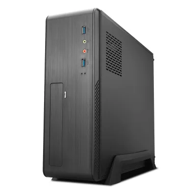Caja Microatx Slim Tooq Tqc-3006Du3C 500W 2 X Usb 3.0 Lector Tarjetas Negra