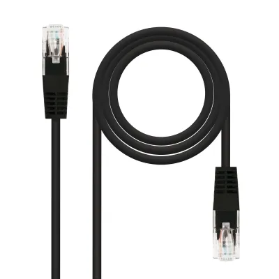 Nanocable Latiguillo UTP Cat 5E 1 M Negro