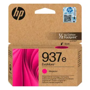 HP Tinta Magenta Alta Capacidad XL Nº 937E para OfficeJet Pro 9110, 9120, 9130, 9720, 9730