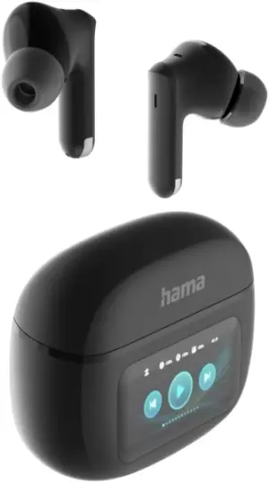 Hama Spirit Touch Auriculares Inalámbricos TWS Bluetooth 5.4 Control Táctil Negro