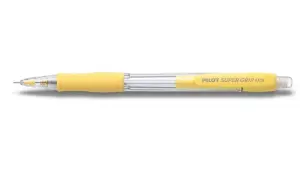 PILOT PORTAMINAS H-185 SUPERGRIP 0.5 CON GOMA AMARILLO
