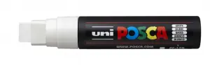 Posca Marcador PC-17K No Permanente Punta Biselada 15mm Blanco