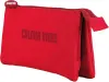Dohe Portatodo Triple Colour Vibes - Cierre Doble con Cremallera - Rojo