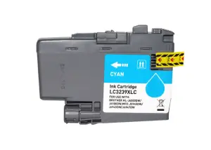 Brother LC3239XL Cartucho de Tinta Pigmentada Cyan - Reemplazo LC3239XLC