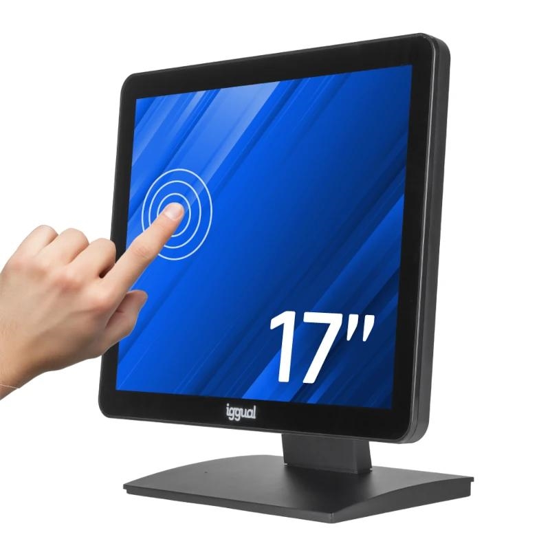 Iggual Monitor Táctil Capacitivo 17" Vga Hdmi Usb
