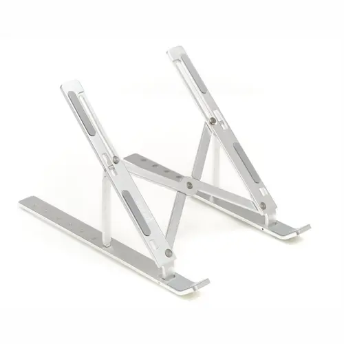 Iggual Soporte Elevador Plegable Portátil 17 Plata