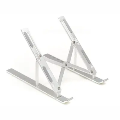iggual Soporte Elevador Plegable Portátil 17" Plata
