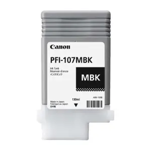 Canon PFI107 Cartucho de Tinta Original Negro Mate - PFI107MBK/6704B001