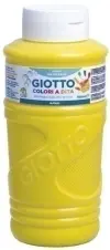 Giotto Pintura De Dedos 750 ML Color Amarillo