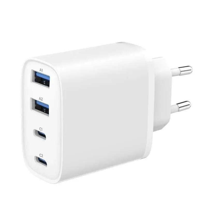 Gembird Cargador Rápido USB PD 40W 4 Puertos GaN