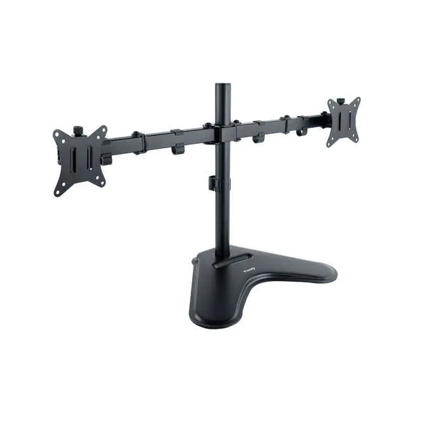 Tooq Soporte De Mesa Con Brazos Articulados Para 2 Monitores De 17"-32" - Giratorio E Inclinable - Peso Max 9Kg X Brazo - Vesa 100X100Mm